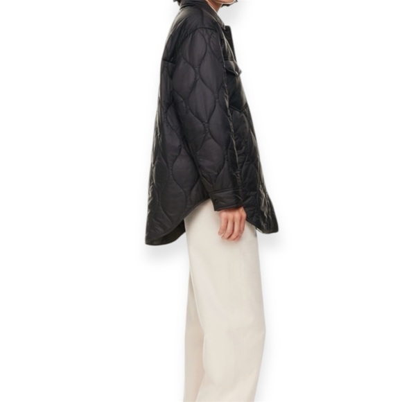 Wilfred free, women’s size medium, quilted shirt jacket (not black) - Picture 4 of 14